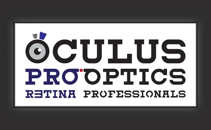 Oculus Pro Optics identity design